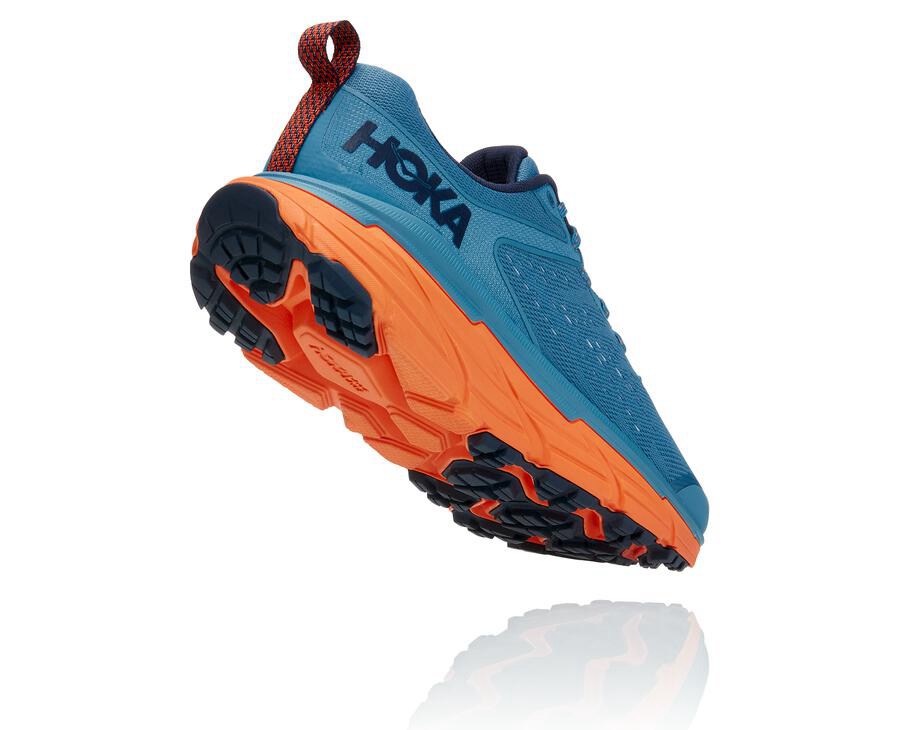 Trail Shoes Mens - Hoka One One Challenger ATR 6 - Blue - TPKUXHJ-60